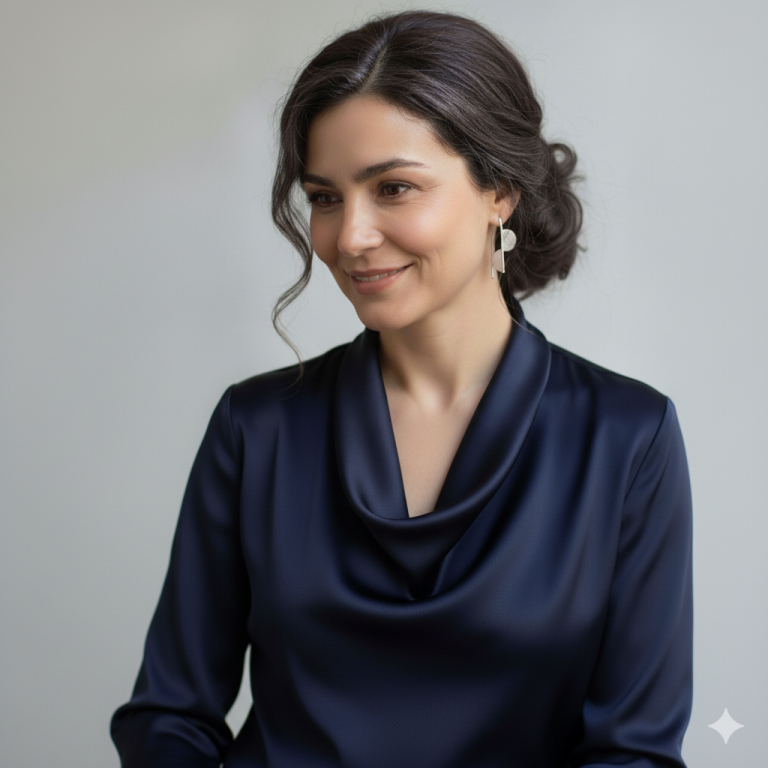 Drop Earrings on Ear Pin