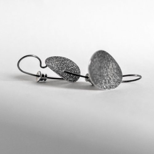 Short Drop Earrings on Ear Pin